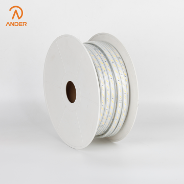 Durable High-Voltage LED Strip with Rubber Coating