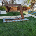 Style Corten Steel Water Fountain