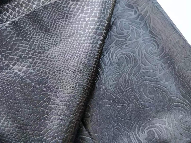 Satin Embossed Fabric