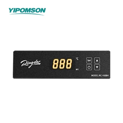 Double sided glass door refrigerator