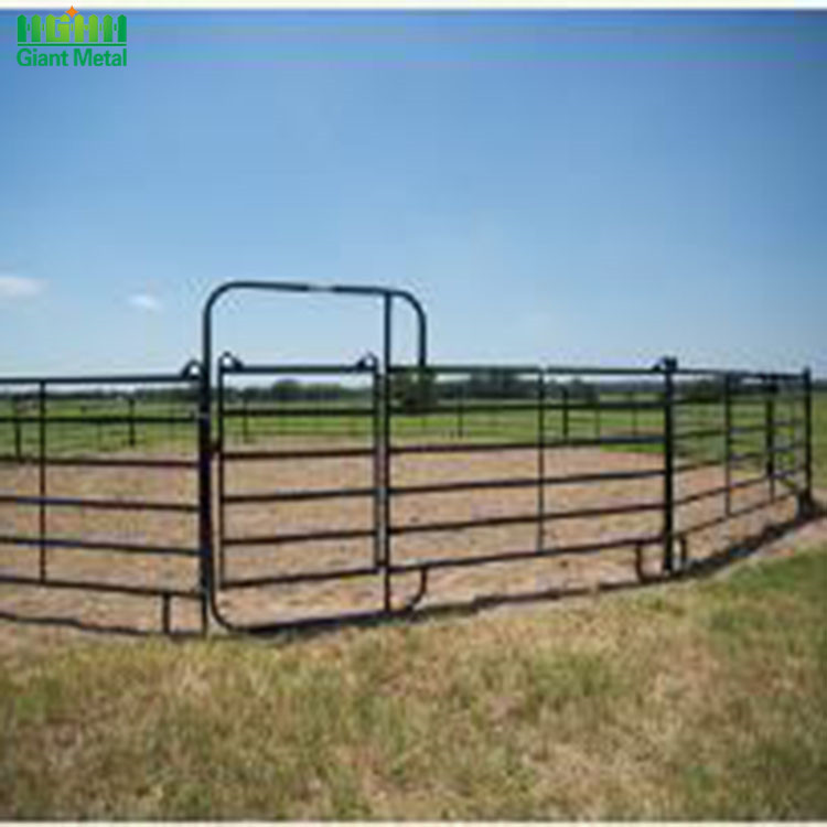 Heavy Duty PVC Used Livestock Horse Fence Panels