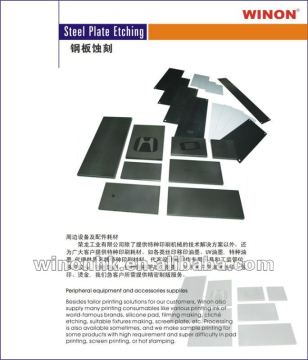 Steel plates for Pad printing machine