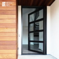 Aluminum sliding doors with toughened glass