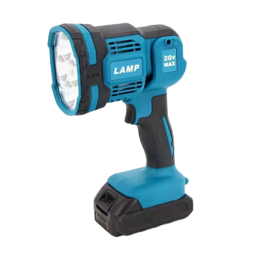 20V Rechargeable LED Flashlight Torch for Emergency and Foldable Use