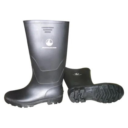 PVC Waterproof Rain Boots for Men - Labor Protection Rain Boots