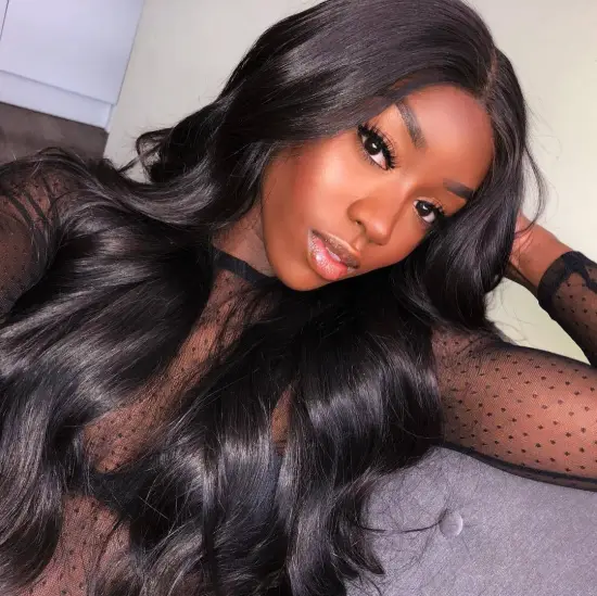 Beauty Youth body wave lace wig clear glue virgin peruvian wholesale mink hair lace frontal human hair lace front wigs