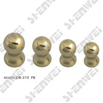 Brushed Gold Brass Knobs Hardware for Furniture Decoration