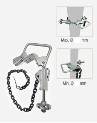 Runze Pole-Mounted Contact Bar with Adjustable Wheel Binder
