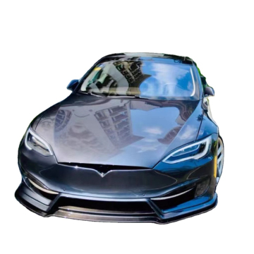 Ulepszone zestawy przednich i tylnych zderzaków Tesla Model S Zestawy do ciała spoilera przedniego i tylnego
