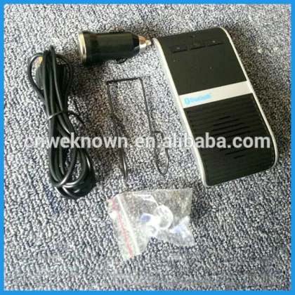 Solar charging bluetooth handfree car kit