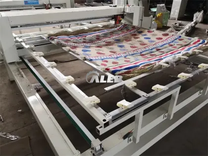 Computerized Single Needle Continuous Top Mattress Quilting & Cutting Machine for Affordable Mattress Production