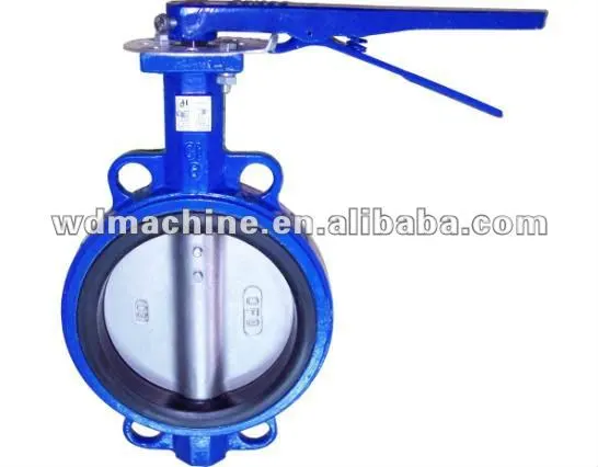Wafer Soft Seal Butterfly Valve