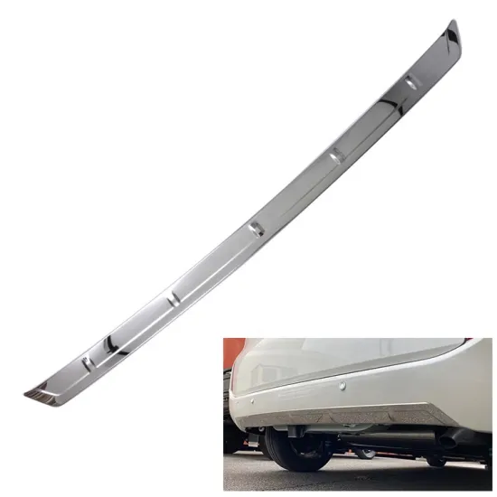 Chrome Car Exterior Rear Bumper Guard Protector for Toyota Sienta 2022-2023