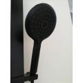 Ensemble de douche de tête de pluie noir mat 12 &#39;&#39;