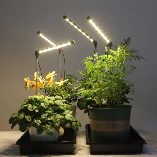 4 Heads Grow Light Plant Clip-on Lamp for Indoor Plants