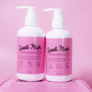 OEM Private Label Natural Fragrance Anti-Aging Hand Wash and Cream Set