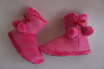 Ms red warm indoor short boots