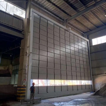 Industrial Stacking Door High Speed PVC