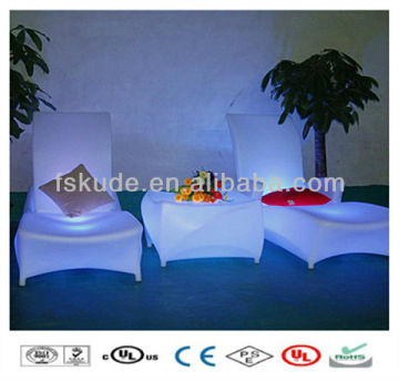 Illuminous 16 Color RGB Plastic LED Waterproof Beach Chair