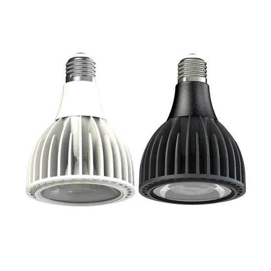 High CRI 90 Black and White Aluminum Restaurant and Store Lighting: 20W PAR30 LED Spotlight