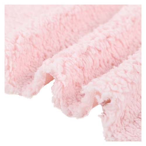 Lamb Cotton Sherpa Polyester Oneside Brushed Sherpa Fabric