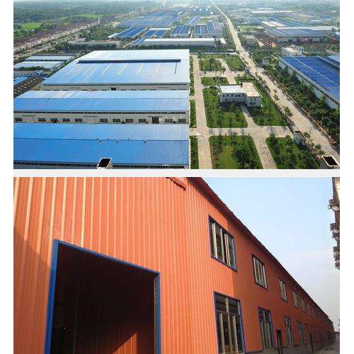 Cold Formed Steel Building Material PVC Wave Tile