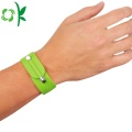 Friendly Silicone Printed Logo Slap Armband med pekpenna