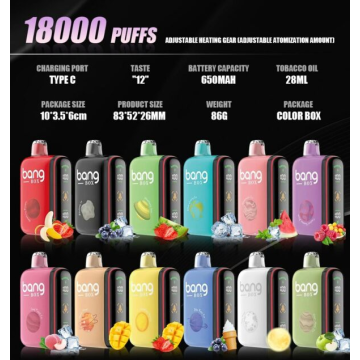 Bang box 9000/18000 Puff Vape Wholesale Europe
