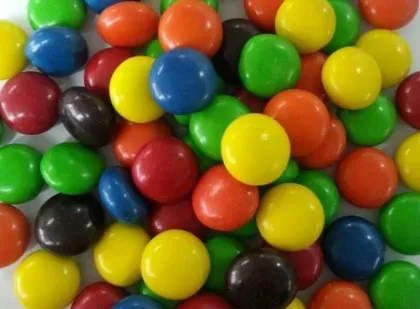 m&m style chocolate