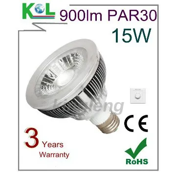A++ led light par30 cob 15W 90Ra