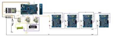 High Voltage BMS JBD HV BMS 6S-300S 100A-102.4V Battery Management System