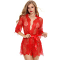 Femmes Lingerie Robe Lace Kimono