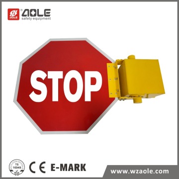 Traffic Warning Bus Stop Sign for school