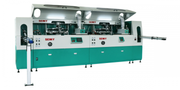 Screen Printing Machine For Plastic Bath Cream Bottle