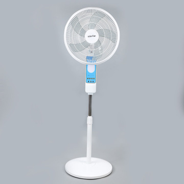 High Quality Rechargeable Solar Stand Fan with Remote Control for Strong Wind Output in Summer
