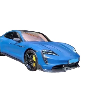 MSY Style Front Shovel Diffuser Spoiler Body Kit for Porsche Taycan Carbon Fiber