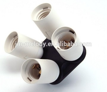 Photo Studio 1 E27 to 3 4 E27 E26 Splitter Adapter Separator lamp holder adaptor converter