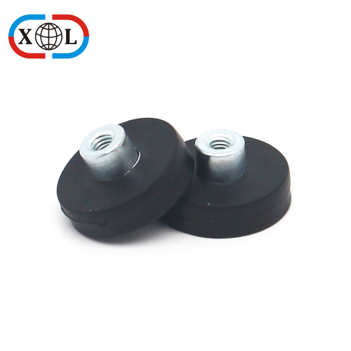 D22mm Neodymium Rubber Coated Magnet