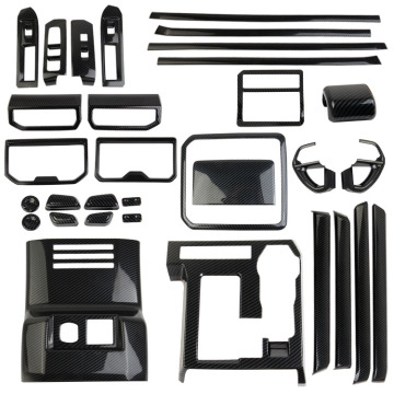 ABS Imitation Carbon Fiber Trim Accessories for 2024 Toyota Tacoma Interior Decor
