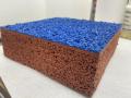Pavimentazione in gomma di granuli di spessore 20 mm