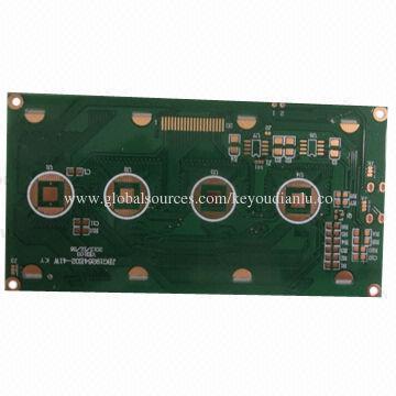 Double-sided PCB with 1.6mm Board Thickness, 1oz Copper Thickness
