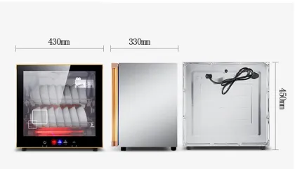 Stainless Steel Tableware Disinfection Cabinet