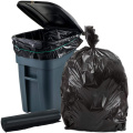 Chinese made virgin 100% LDPE/HDPE plastic black customized size garbage bags for 7 14 30 55 60 gallons can liner