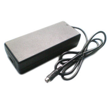 42V/3A AC/DC Switching Adapter for Lithium Battery Charger, RoHS Compliant