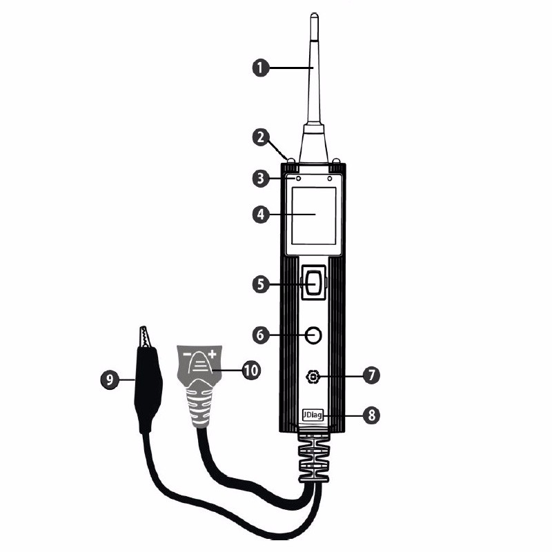 JDiag BT-100 Battery Tester 