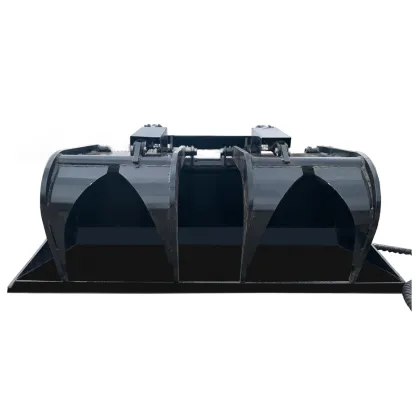 66" Root Grapple Bucket Rake for Heavy Equipment Grapples