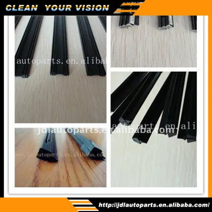 wiper blade rubber strip