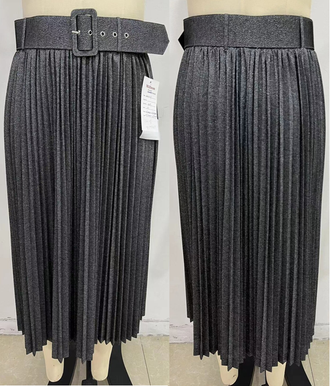 Women S Pleated Skirt Png
