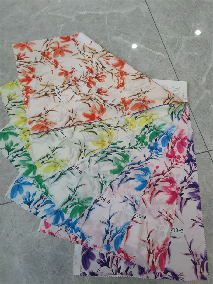 Dünner Samtdruckstoff Thin Velvet Printing Fabric
