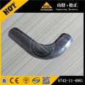 Excavator accessories PC300-7 intercooler pipe 6743-11-4961